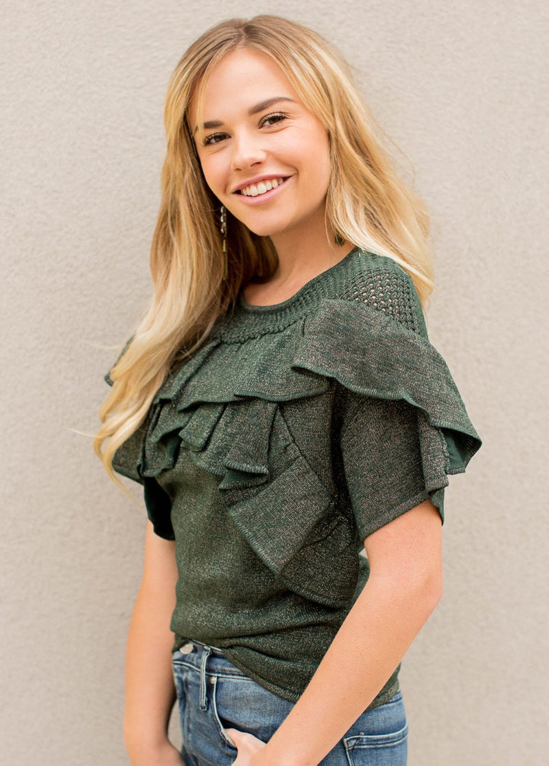 Liliana Sweater in Teal