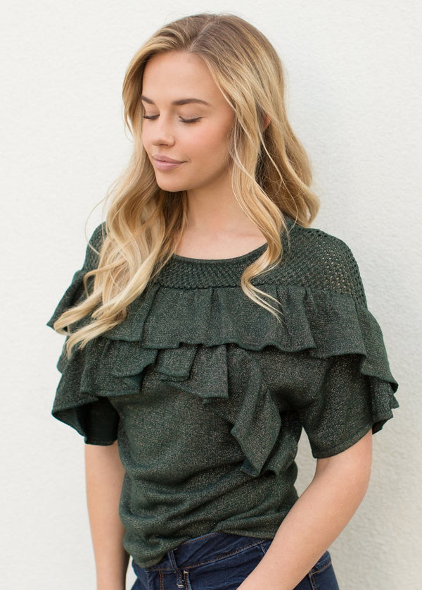 Liliana Sweater in Teal