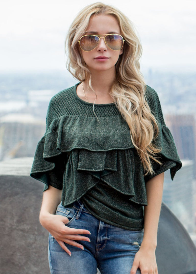Liliana Sweater in Teal