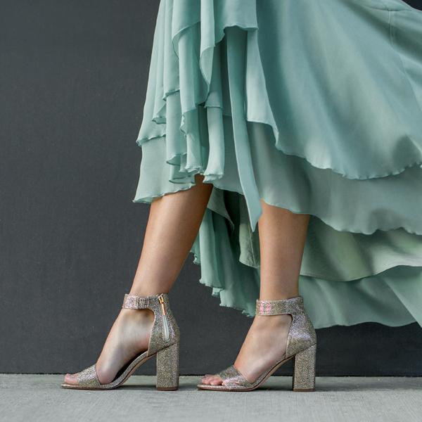 Lirah Heel in Gold