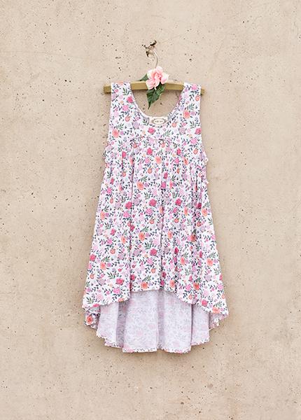 Lizzy Top in Floral
