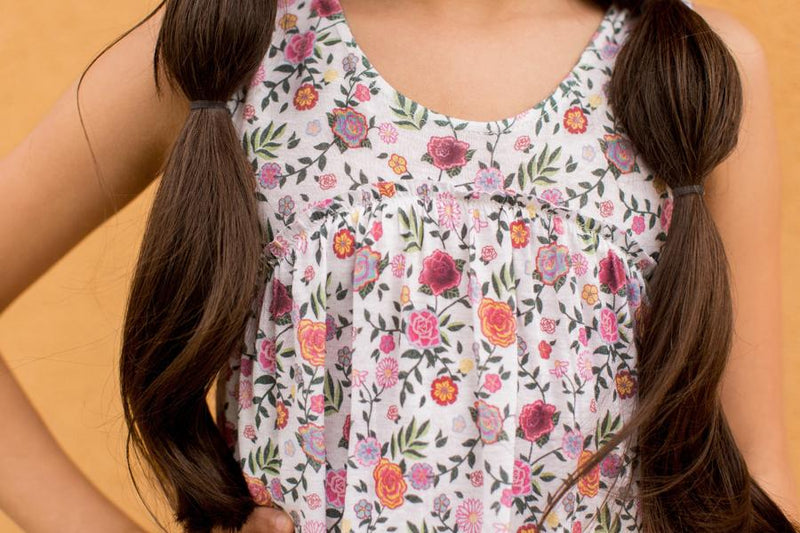 Lizzy Top in Floral
