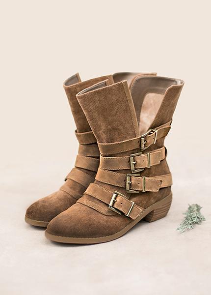 Londyn Boots in Tan