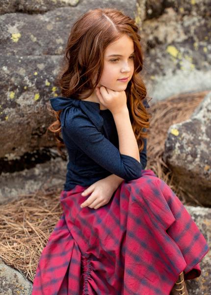 Perri Skirt in Plaid