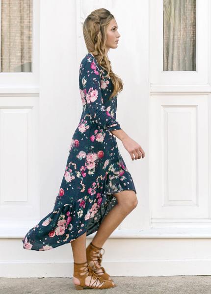 Lotus Cardigan in Floral