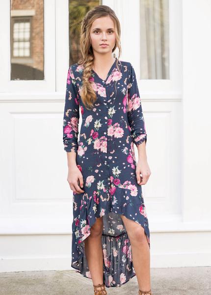 Lotus Cardigan in Floral