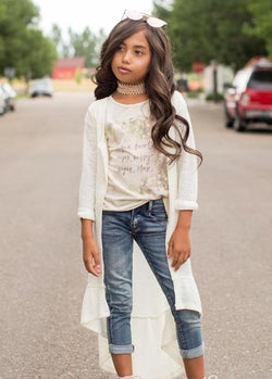 Lotus Cardigan in Cream