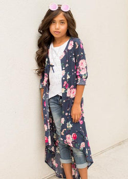 Lotus Cardigan in Floral