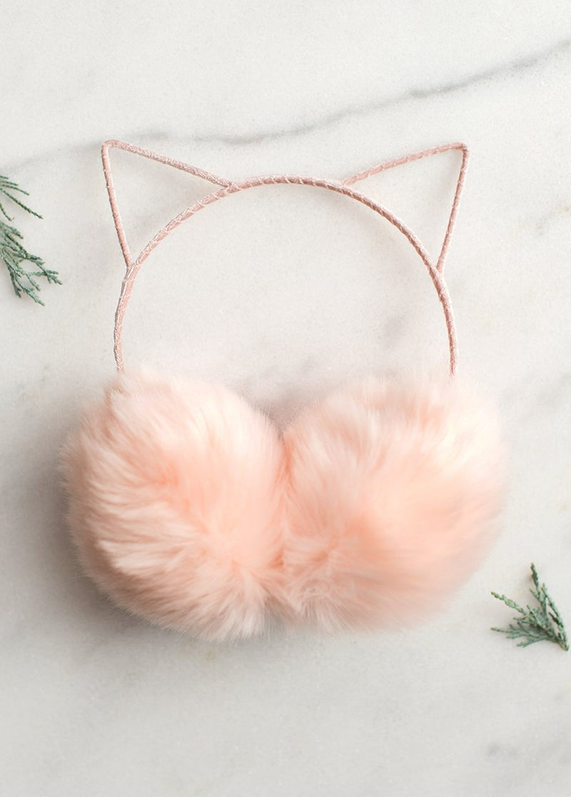 Macie Earmuffs in Blush