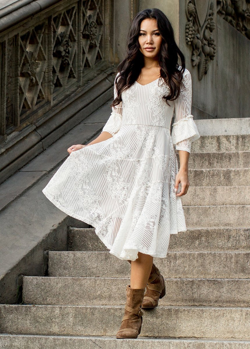 Marabel Dress in Cream