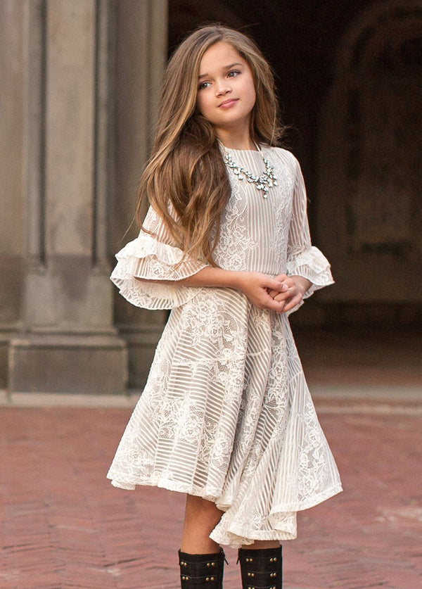 Mara Dress in Cream