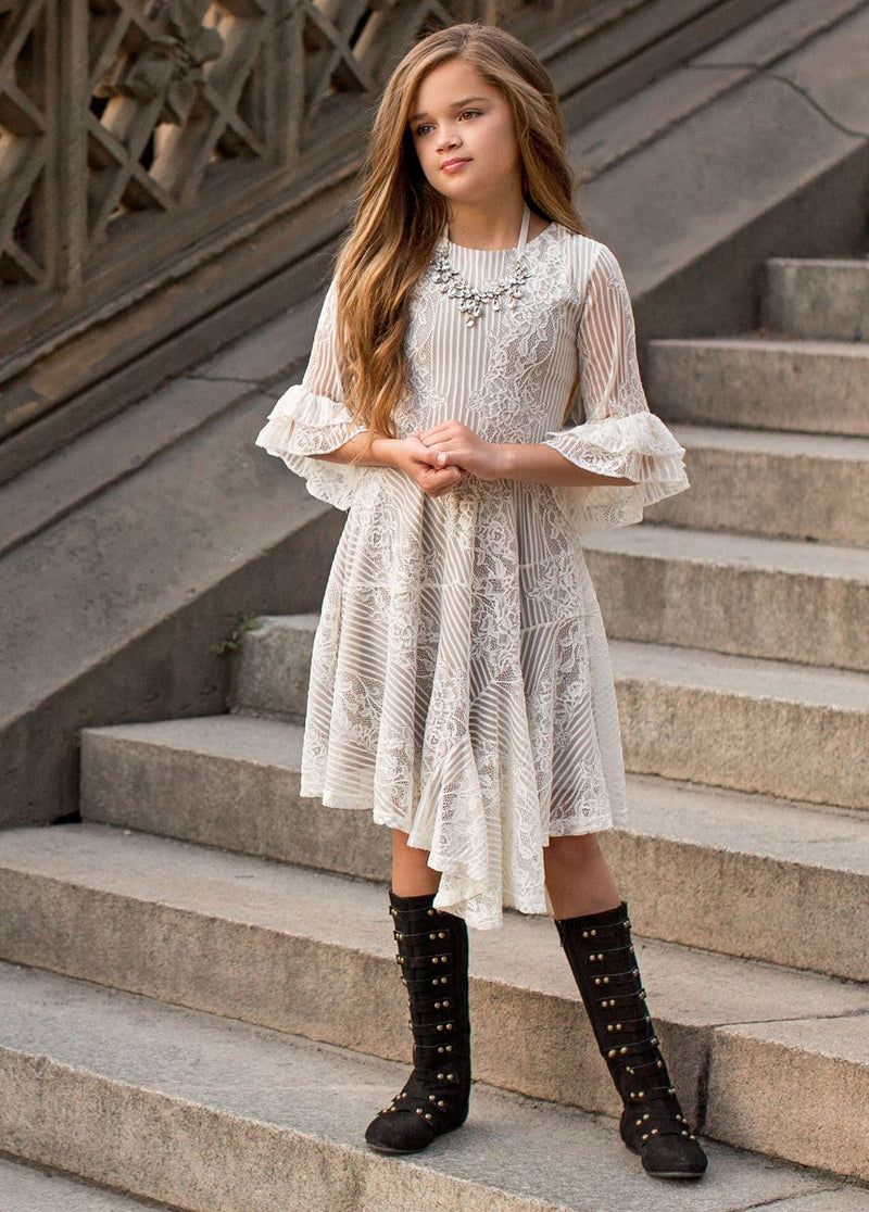Mara Dress in Cream