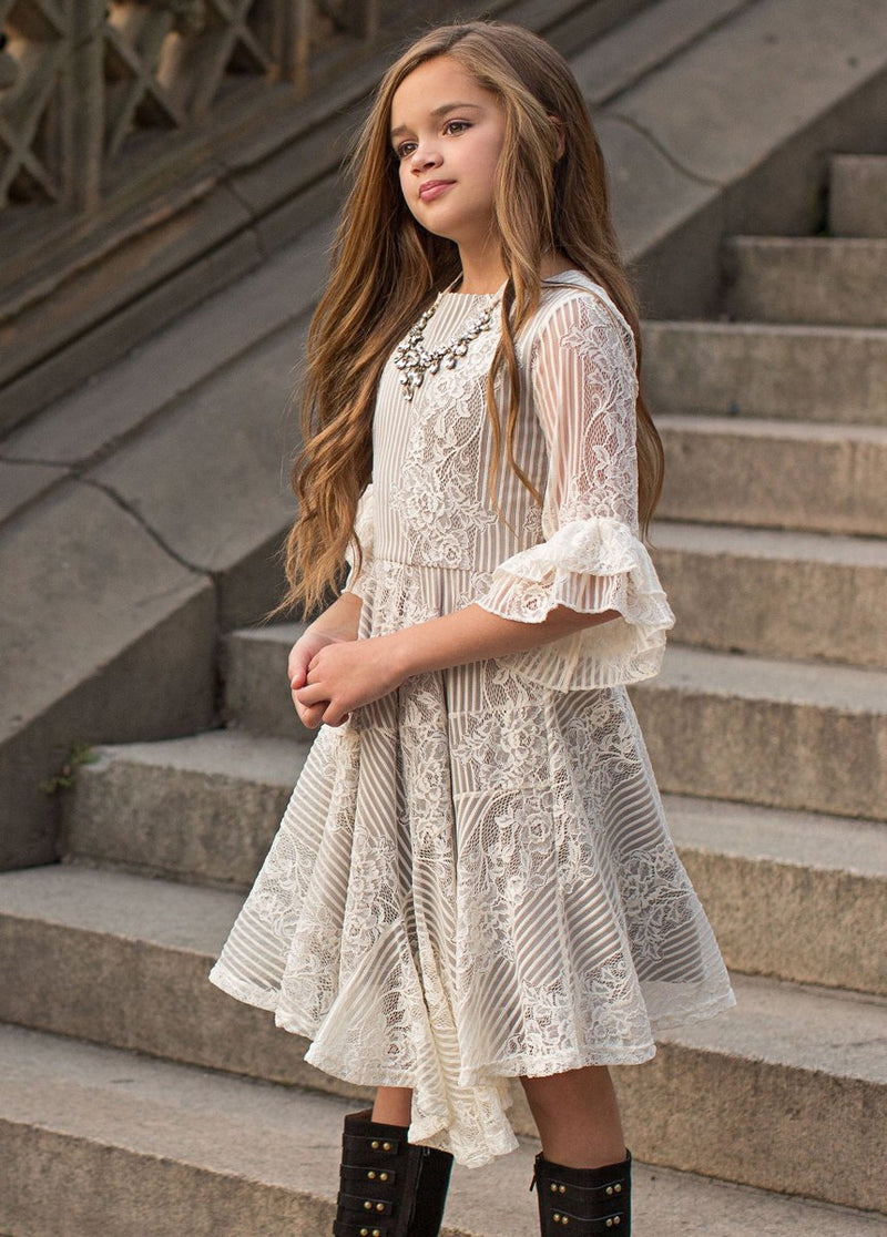 Mara Dress in Cream