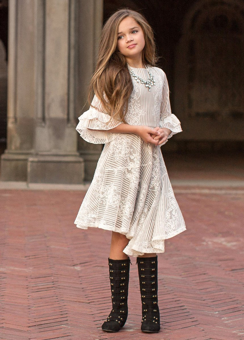 Mara Dress in Cream