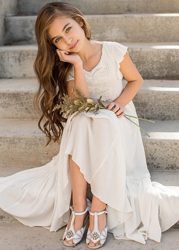 Mari Flat in Cream
