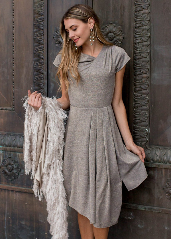 Marli Dress in Bronze