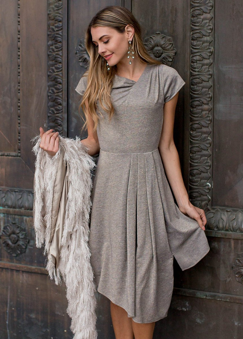 Marli Dress in Bronze