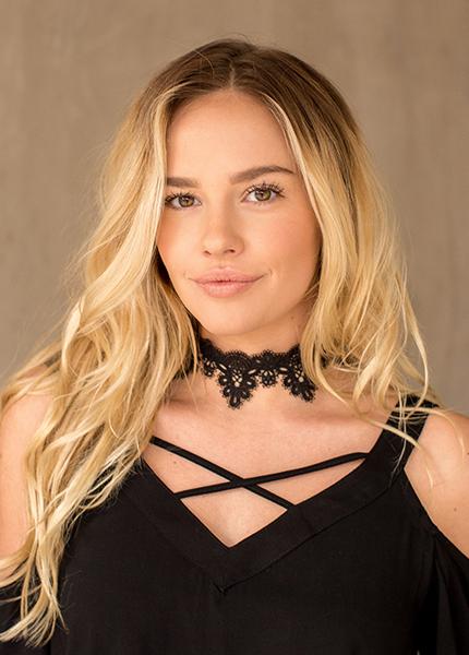Melina Choker in Black 