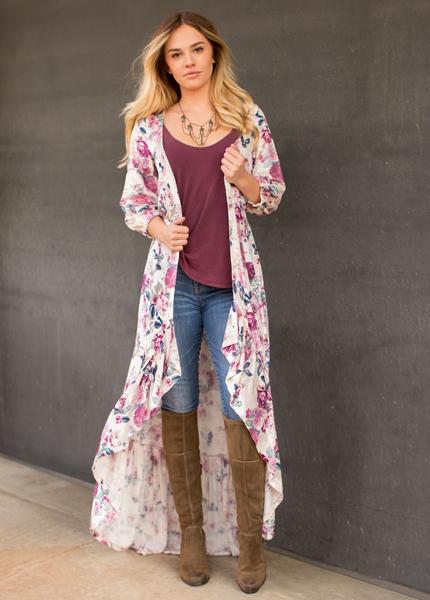 Mila Wrap in Floral