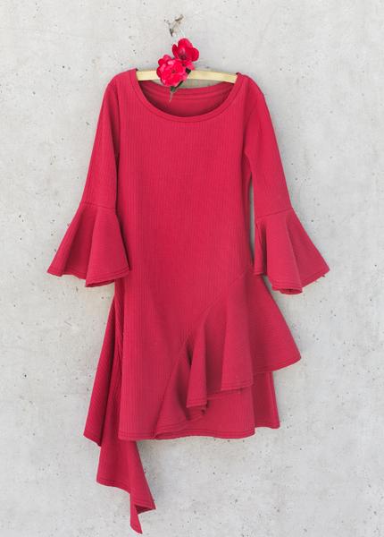Milly Dress in Red