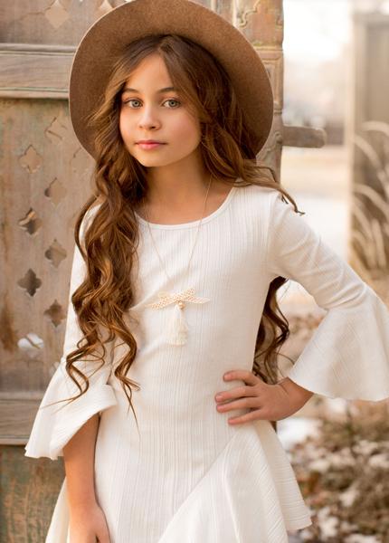 Milly Dress in Ivory