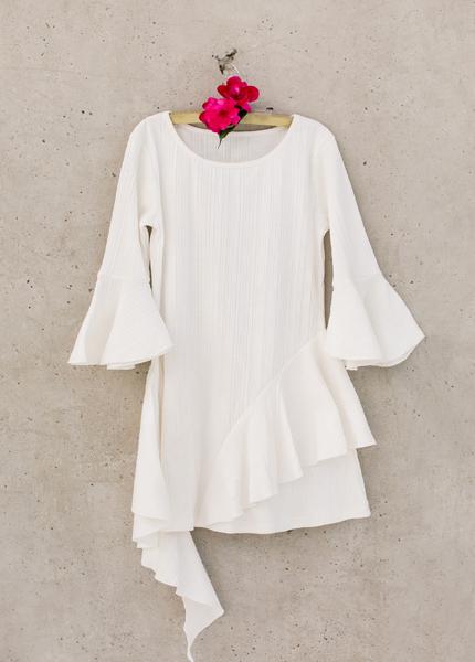 Milly Dress in Ivory