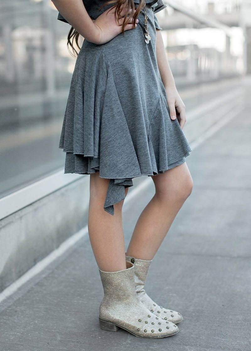 *NEW* Mireille Dress in Charcoal