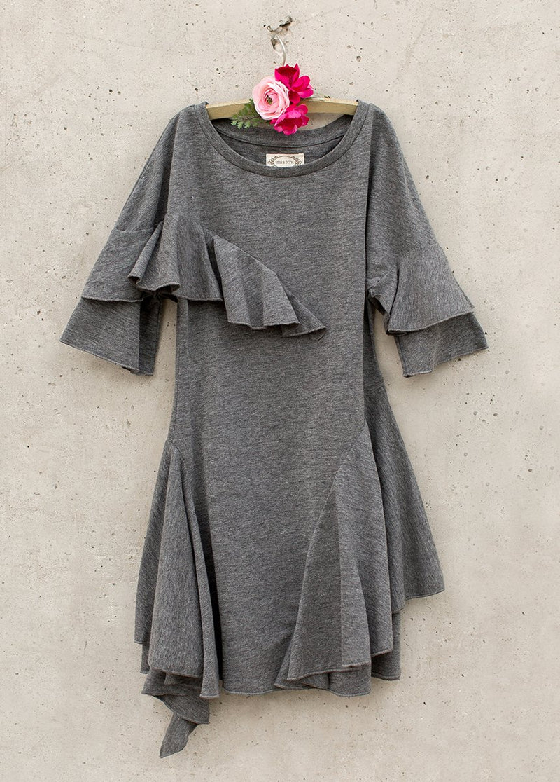 *NEW* Mireille Dress in Charcoal