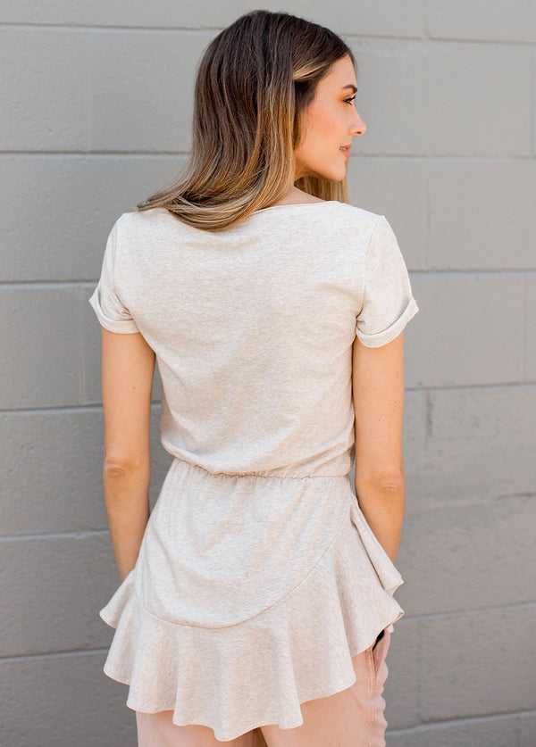 Myra Top in Oatmeal