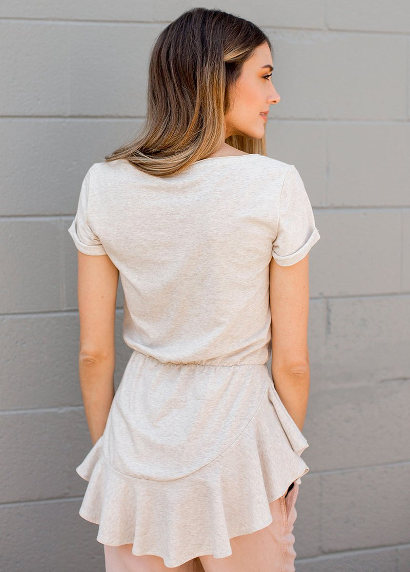 Myra Top in Oatmeal