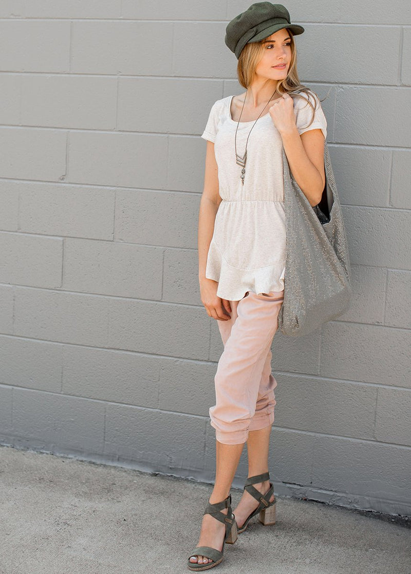 Myra Top in Oatmeal