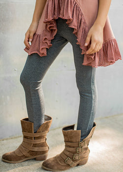 Naiya Leggings in Charcoal