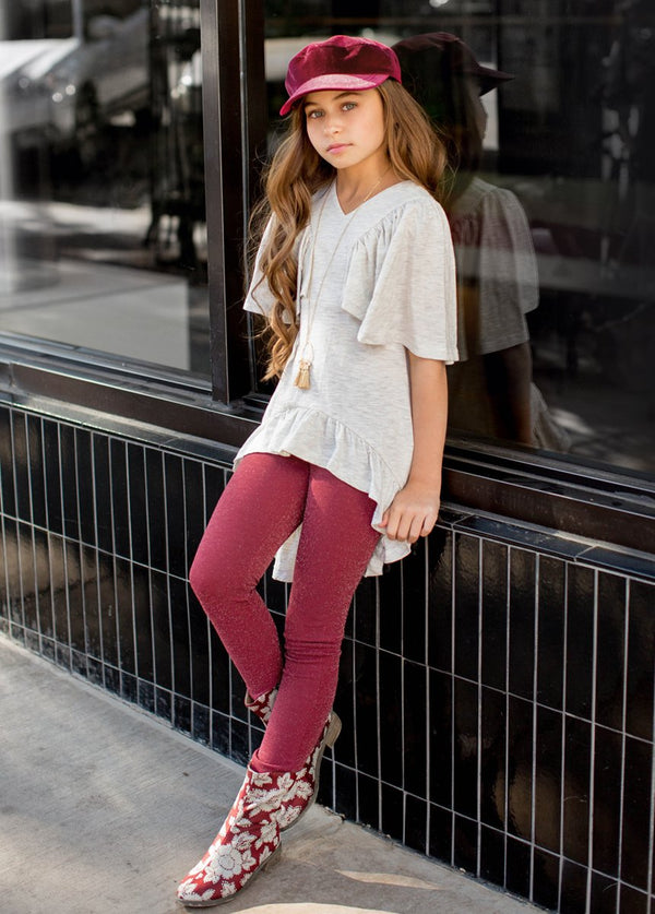 Naiya Leggings in Rust