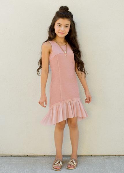 Nandi Dress in Blush