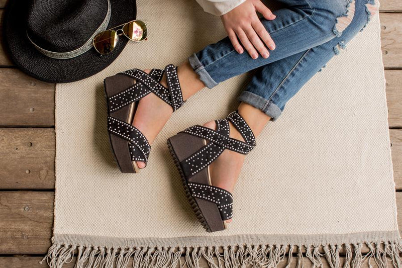 Odette Platform in Black