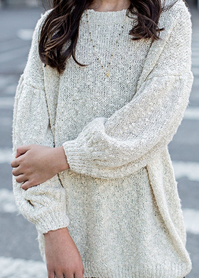 Olina Sweater in Stone