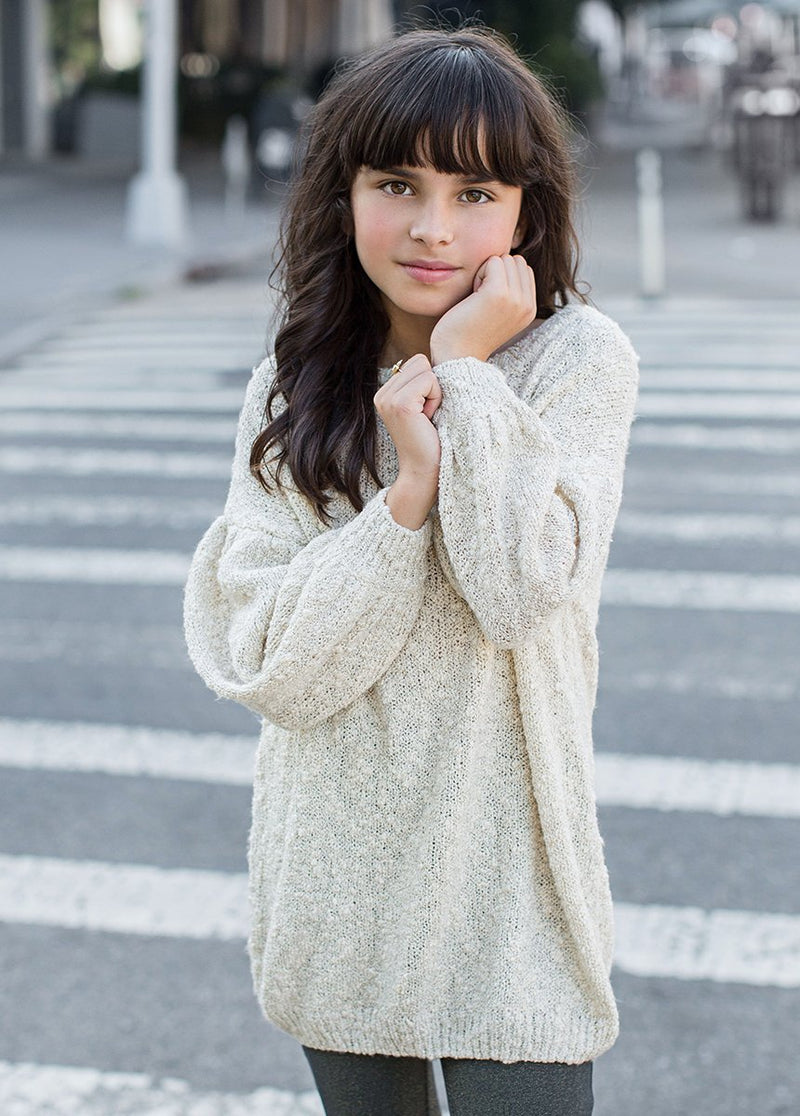 Olina Sweater in Stone