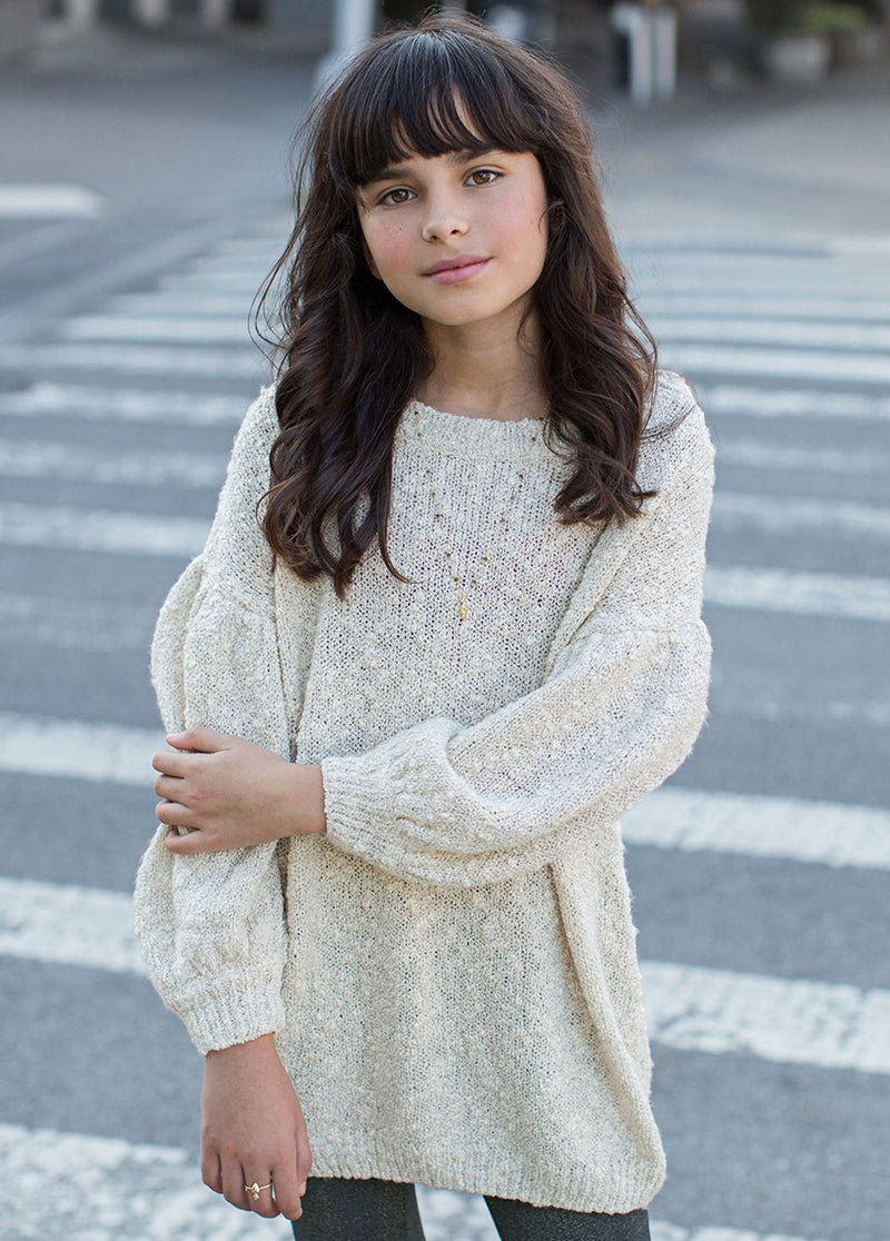 Olina Sweater in Stone