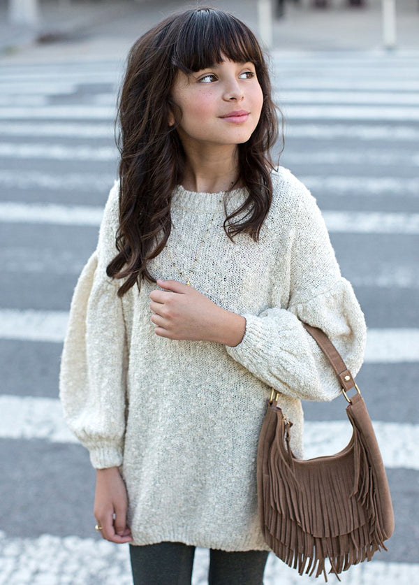 Olina Sweater in Stone
