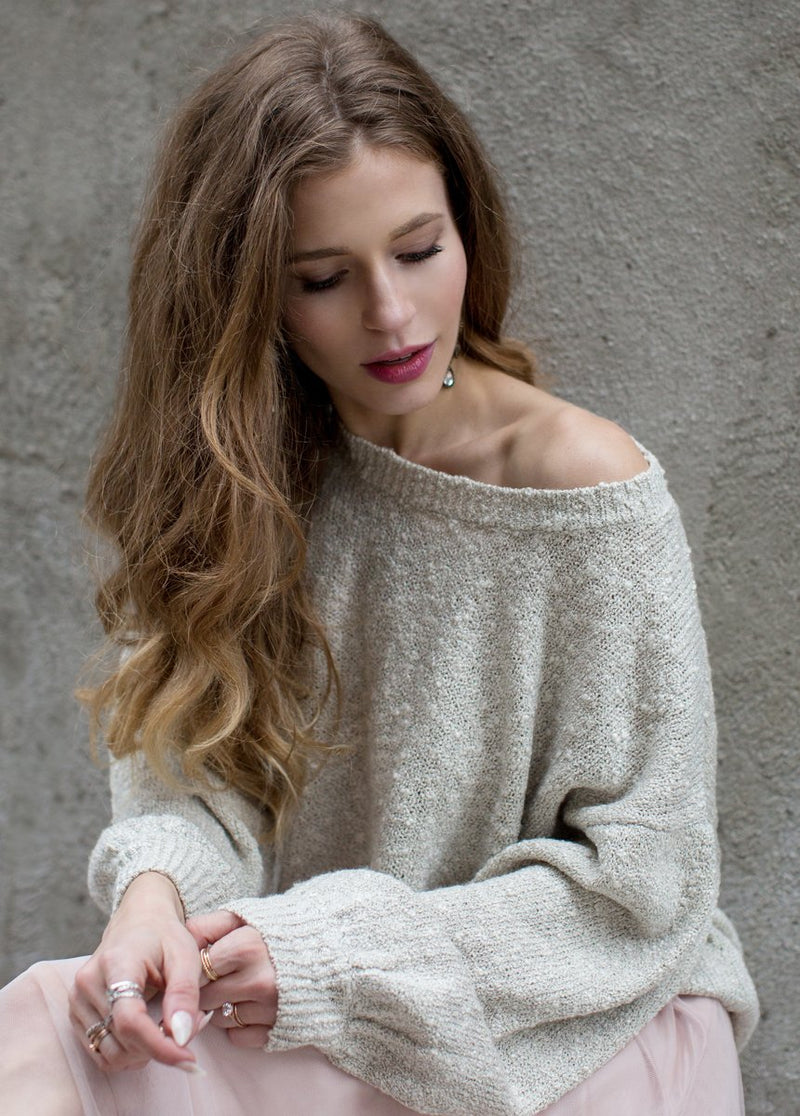 Olissa Sweater in Stone