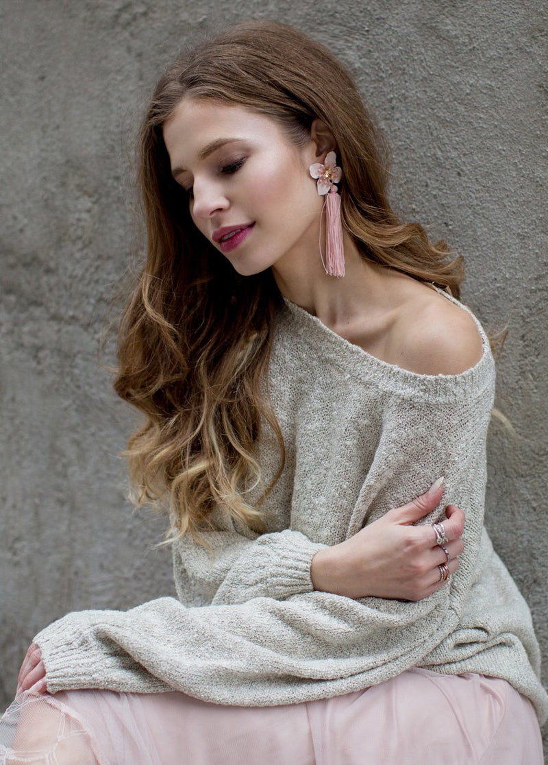 Olissa Sweater in Stone