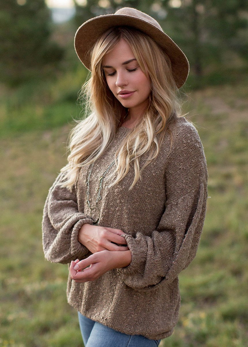 Olissa Sweater in Mocha