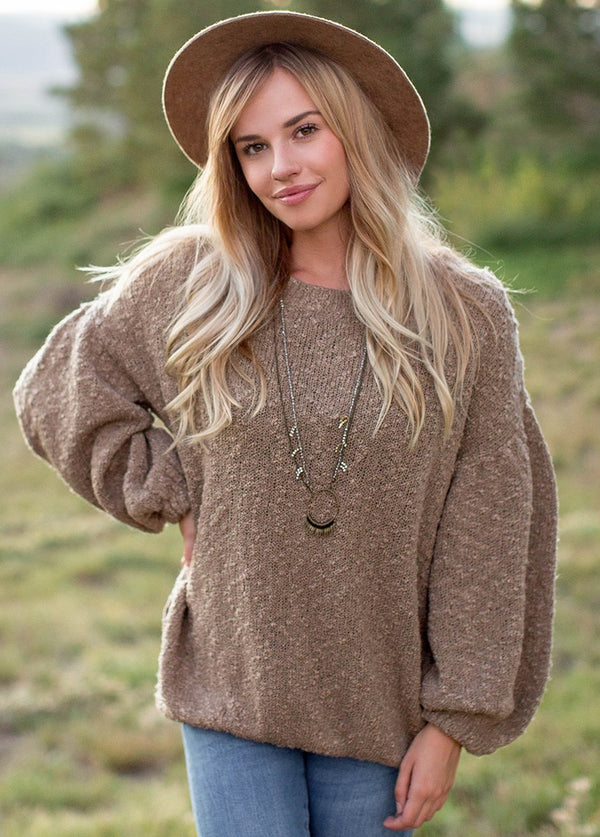Olissa Sweater in Mocha