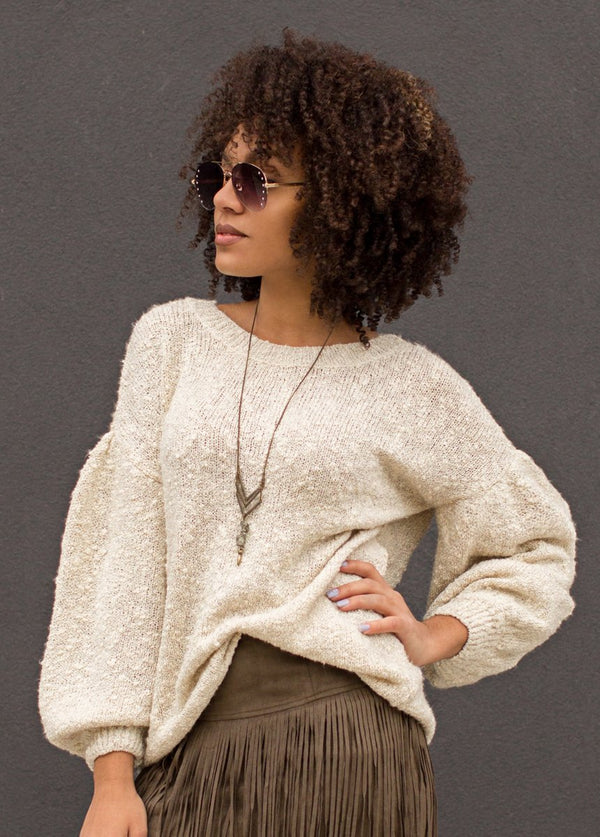 Olissa Sweater in Stone