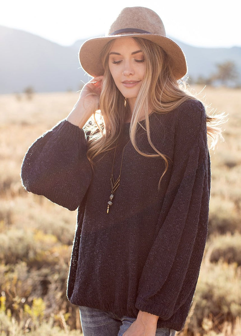 Olissa Sweater in Navy