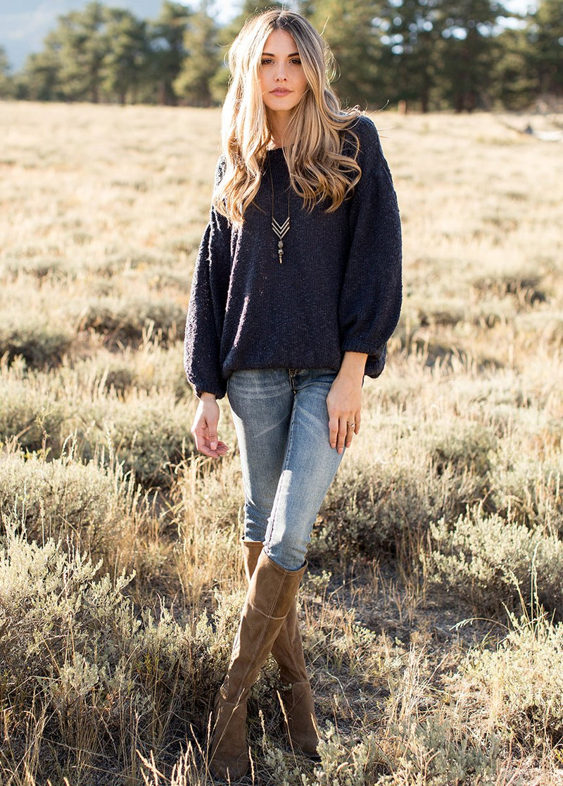 Olissa Sweater in Navy