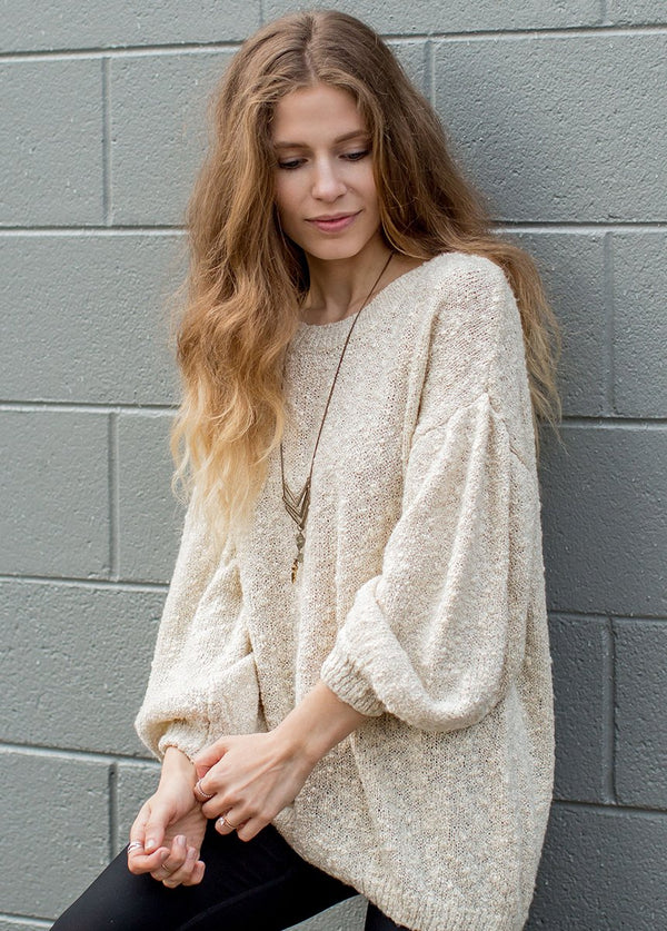 Olissa Sweater in Stone
