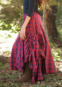 Perri Skirt in Plaid 