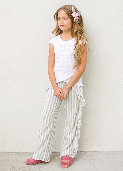Always Flowers Drape Tee