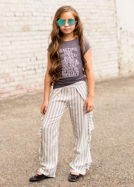 Petal Pant in Stripe